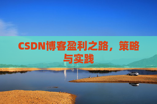 CSDN博客盈利之路，策略与实践